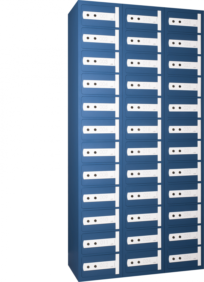 Serie C100 Compartimentos de seguridad